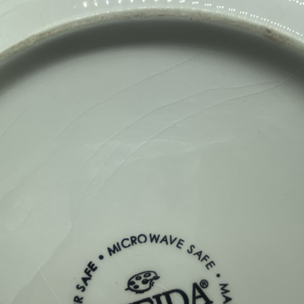 Oneida Oliveto Hand-Painted Dinner Plates Set Of 2 - 11" Mediterranean‎ Vintage - Picture 10 of 12